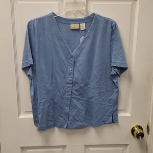 LL bean short sleeve shirt